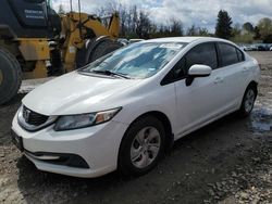 Honda Civic salvage cars for sale: 2014 Honda Civic LX