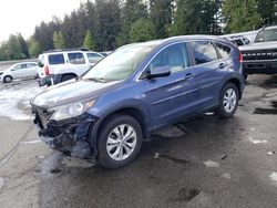 Salvage cars for sale at Arlington, WA auction: 2013 Honda CR-V EXL