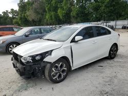 Salvage cars for sale at Ocala, FL auction: 2020 KIA Forte FE