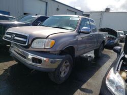 Salvage cars for sale from Copart Vallejo, CA: 2001 Toyota Tundra Access Cab