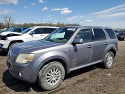 Mercury Mariner Premier salvage cars for sale: 2008 Mercury Mariner Premier