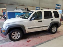Salvage cars for sale at Angola, NY auction: 2003 Jeep Liberty Sport