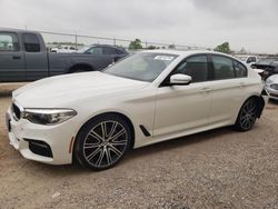 Salvage cars for sale at Houston, TX auction: 2018 BMW 540 I