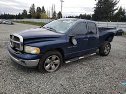 Salvage cars for sale from Copart Graham, WA: 2003 Dodge RAM 1500 ST
