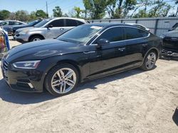 Salvage cars for sale from Copart Riverview, FL: 2019 Audi A5 Premium
