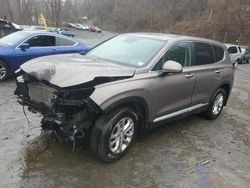 Salvage cars for sale from Copart Marlboro, NY: 2019 Hyundai Santa FE SE