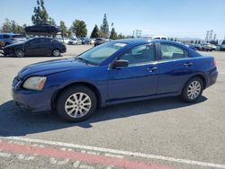 Mitsubishi Galant ES salvage cars for sale: 2009 Mitsubishi Galant ES