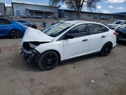 Salvage cars for sale at Albuquerque, NM auction: 2014 Ford Focus S
