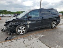 Salvage cars for sale at Lebanon, TN auction: 2017 Toyota Sienna LE