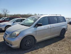 Salvage cars for sale from Copart Des Moines, IA: 2006 Honda Odyssey EXL
