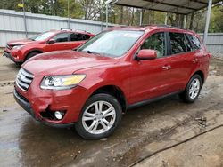 Salvage cars for sale at Austell, GA auction: 2012 Hyundai Santa FE Limited