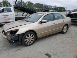 Salvage cars for sale at Spartanburg, SC auction: 2007 Honda Accord EX