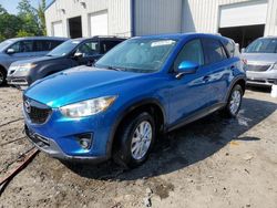 Salvage cars for sale at Savannah, GA auction: 2014 Mazda CX-5 Touring