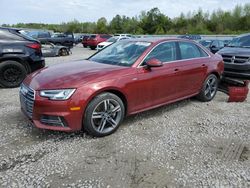 Salvage cars for sale at Memphis, TN auction: 2018 Audi A4 Premium Plus