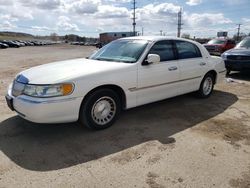 Salvage cars for sale from Copart Colorado Springs, CO: 1999 Lincoln Town Car Executive