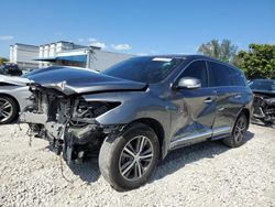 Infiniti QX60 Luxe Vehiculos salvage en venta: 2019 Infiniti QX60 Luxe