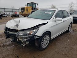Salvage cars for sale at Elgin, IL auction: 2014 Honda Accord EXL