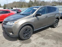 Salvage cars for sale at Assonet, MA auction: 2015 Toyota Rav4 LE