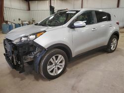 Salvage cars for sale from Copart Lansing, MI: 2018 KIA Sportage LX