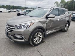Vehiculos salvage en venta de Copart Dunn, NC: 2017 Hyundai Santa FE Sport
