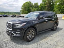 Salvage cars for sale from Copart Concord, NC: 2020 Infiniti QX80 Luxe