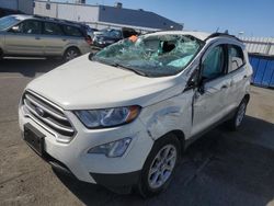 Salvage cars for sale from Copart Vallejo, CA: 2021 Ford Ecosport SE