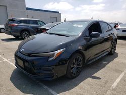 Salvage cars for sale from Copart Rancho Cucamonga, CA: 2024 Toyota Corolla LE