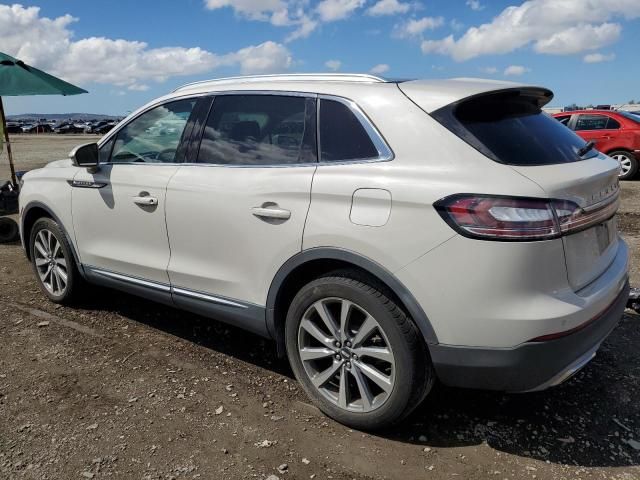 2019 Lincoln Nautilus Select