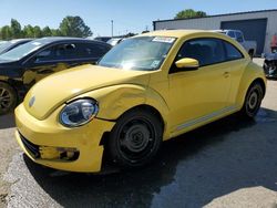 Salvage cars for sale at Shreveport, LA auction: 2012 Volkswagen Beetle