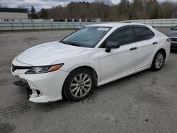 Salvage cars for sale at Assonet, MA auction: 2018 Toyota Camry L
