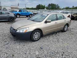 Salvage cars for sale from Copart Montgomery, AL: 2005 Honda Accord LX