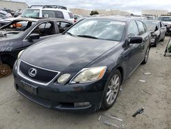 Salvage cars for sale at Martinez, CA auction: 2006 Lexus GS 300