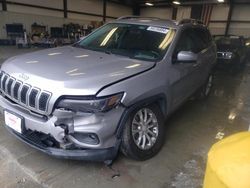 Salvage cars for sale from Copart Spartanburg, SC: 2019 Jeep Cherokee Latitude