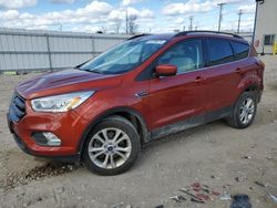 Salvage cars for sale from Copart Appleton, WI: 2019 Ford Escape SEL