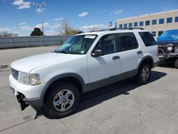Salvage cars for sale from Copart Littleton, CO: 2003 Ford Explorer XLT