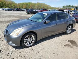 Salvage cars for sale at Windsor, NJ auction: 2011 Infiniti G37