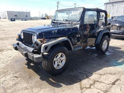 Jeep salvage cars for sale: 2004 Jeep Wrangler X