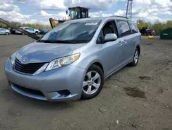 Salvage cars for sale from Copart Windsor, NJ: 2011 Toyota Sienna LE