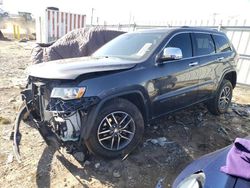 Jeep salvage cars for sale: 2017 Jeep Grand Cherokee Limited