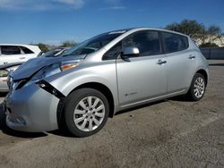 Salvage cars for sale from Copart Las Vegas, NV: 2017 Nissan Leaf S
