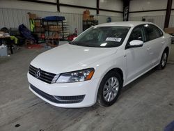 Salvage cars for sale at Harleyville, SC auction: 2015 Volkswagen Passat S