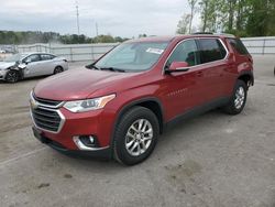 Chevrolet salvage cars for sale: 2018 Chevrolet Traverse LT