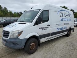 Salvage cars for sale from Copart Hampton, VA: 2014 Mercedes-Benz Sprinter 2500