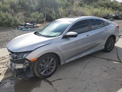 Salvage cars for sale from Copart Reno, NV: 2020 Honda Civic EX