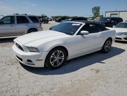 Salvage cars for sale from Copart Kansas City, KS: 2013 Ford Mustang