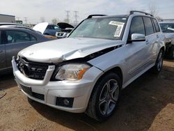 Salvage cars for sale at Elgin, IL auction: 2012 Mercedes-Benz GLK 350 4matic