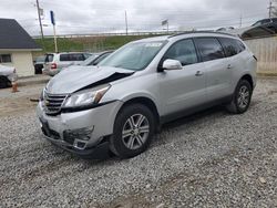 Salvage cars for sale at Northfield, OH auction: 2017 Chevrolet Traverse LT