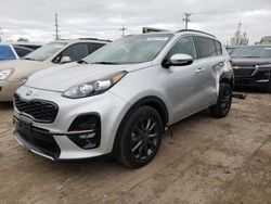 Salvage cars for sale at Chicago Heights, IL auction: 2020 KIA Sportage S