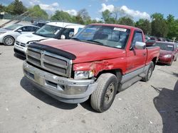 Dodge salvage cars for sale: 1996 Dodge RAM 1500