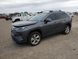Salvage cars for sale at Houston, TX auction: 2021 Toyota Rav4 Limited